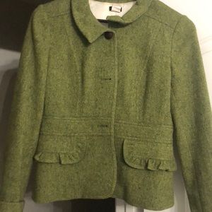 Pea coat style blazer